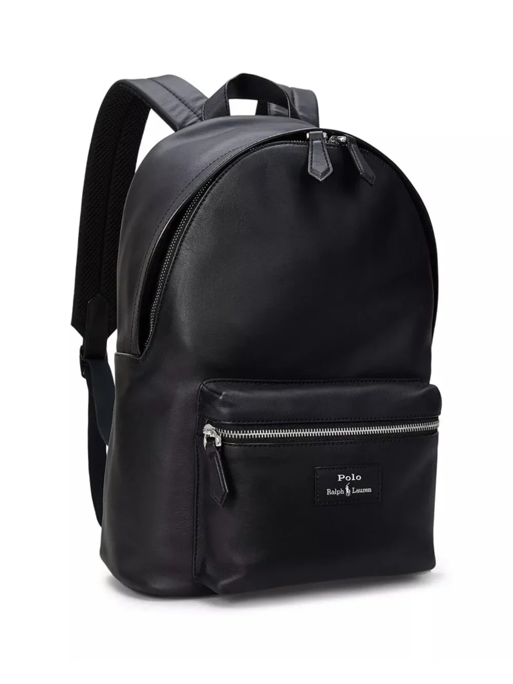 Polo Ralph Lauren Smooth Leather Backpack Black Size Ones Size